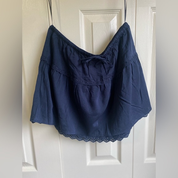 New Reformation Valetta Navy Two-Piece Set Size 4 - Picture 11 of 15